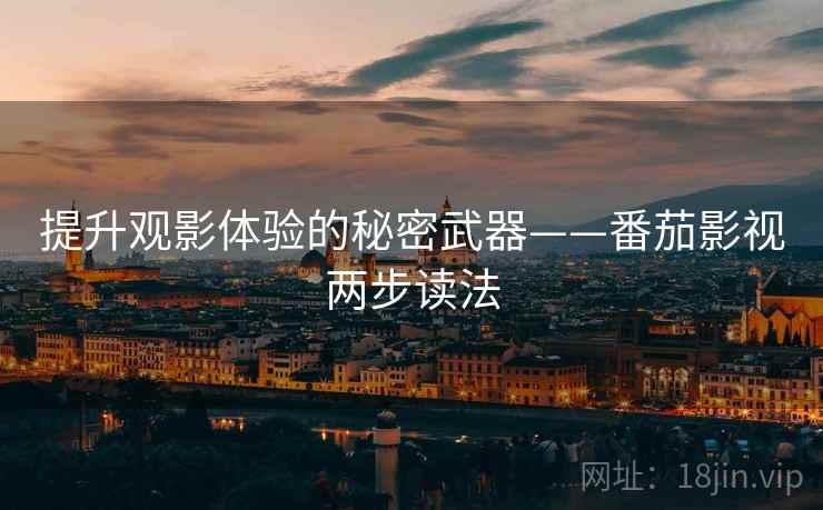 提升观影体验的秘密武器——番茄影视两步读法